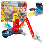 &bdquo;Hot Wheels City&ldquo; super tulet&otilde;rjejaama p&auml;&auml;stem&auml;ngukomplekt (JHL95) &ndash; teguderohke tulet&otilde;rjeraja komplekt