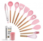 Praktiline 12-osaline silikoonist k&ouml;&ouml;giriistade komplekt &otilde;nnelikud inimesed andy