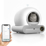 Nutikas kassiliivakast automaatse puhastamise, Wi-Fi nutijuhtimise ja kohese l&otilde;hnakontrolliga LIVMAN MSP-01A