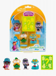 Zootropolis Tiny Tails 5 figuurikese komplekt &ndash; 4 cm kollektsioneerimisfiguurid