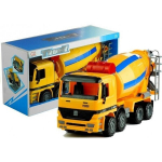 Big Concrete Mixer Mobile Elements Yellow Truck