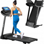 Jooksulint Gymtek XT580, h&uuml;drauliline kokkupandamine, pulsiandurid
