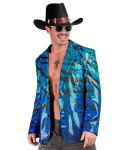 "MOODNE JAKK" (sinine laineline jakk litritega)