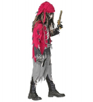 "PIRAATIDE SKELETON" (s&auml;rk vesti ja v&ouml;&ouml;ga, p&uuml;ksid, bandana)