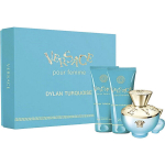 Kingikomplekt Versace Dylan Turquoise Pour Femme EDT 100 ml + du&scaron;igeel + kehageel + miniatuur