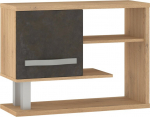 Seinakapp Meblocross ANG-14 avatud riiulitega, pruun, modernne