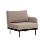 V&auml;li-tugitool terrassile Piryt D042-04DW metallraamiga, liivav&auml;rvi, mooduldisain