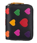 Naiste nahast rahakott Visconti LV6, must