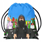 Kahepoolne roblox fullprint kott kooli jaoks