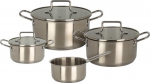 Pottide komplekt, 7 tk, 2x1,35 l, 1x1,95 l, 1x2,75 l