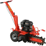 Bensiinimootoriga kaevikukaevaja 196cm3 kaevamiss&uuml;gavus 450mm YT-86139 Yato GRF seeria Must