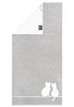 K&auml;ter&auml;tik CAW&Ouml; Cute Cats Edition You & Me 50x100 cm Puuvill Hall