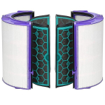 &Otilde;hupuhasti filter HEPA H13 s&uuml;sinikuga Dyson Pure Cool TP04 DP04 HP04 HP05 &otilde;hupuhastile, Oro valytuvo filtrai HEPA H13 su anglimi, skirti Dyson Pure Cool TP04 DP04 HP04 HP05