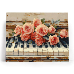 Numbritega maalimise komplekt, Rooside meloodia, 40x50, Varvikas, MG2536e