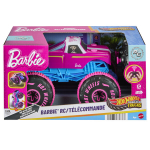 Puldiviisiline veok Hot Wheels Monster Trucks Barbie JHW58 roosa &scaron;assiiga, 1:24 m&otilde;&otilde;tkava, maastikurehvid