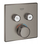 Termostaat varjatud paigalduseks kahe ventiiliga Grohtherm SmartControl
