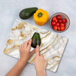 L&otilde;ikelaud Hermia Ckt18 - 2030 klaas marmor kuldne/hall