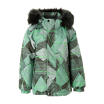 Huppa Poiste talvejope ANTE, dark green pattern