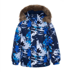 Huppa Poiste talvejope MARINEL, navy pattern