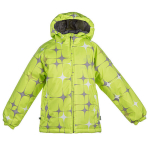Huppa Laste talvejope CLASSY, lime pattern