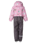 Lenne laste kombinesoon 80 g Joy 26218*1265, roosa/valge 4741593900396