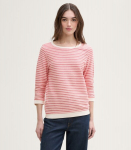 Tom Tailor naiste dressipluus 1039980*37366, punane/valge 4068128344747