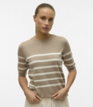 Vero Moda naiste kudum 10306829*02, beež/valge 5715514153849