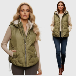 Naiste vest Forever, khaki