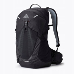Gregory Miko 25l turistiseljakott, must, unisex