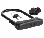 Kellys Alert Plus U-lukuga jalgrattalukk, 12mm teras