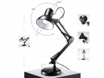Reguleeritav Laua-led lamp E27 alusega