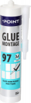 Liim ja t&auml;iteaine Glue Montage POINT 97, plaatidele 280 ml