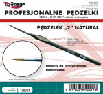 Mirage Hobby 100007 Looduslik pintsel, suurus 2 (looduslikud harjased)