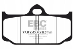 Ebc Fa211 piduriklotsid (1 kettale)