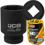 Jcb Deep Impact 1" 46mm kuuskant Cr-mo pea