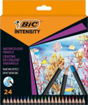 Bic Intensity akvarellpliiatsid, 24 v&auml;rvi