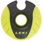 Leki Alpine Basket Cobra lumelabidas, must-neoonkollane