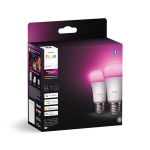 2x Led E27 6w Rgb Smart pirnid, Philips Hue, v&auml;rvilised