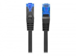 Lanberg Patchcord Cat.6a S/ftp 1m Lszh Cca Must