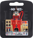 Magnet "ma armastan Poolat Lublini" Pan Dragon