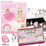 Tippmodel Stickerworld Ballet: 110+ kleebist, loominguline raamat