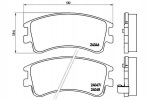 Brembo P 49 032 piduriklotsid Mazda 6 jaoks