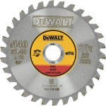 Dewalt metalli l&otilde;ikeketas 140x20mm, 30 hammast