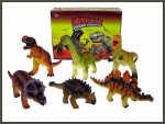 Heliga dinosaurused, 26-30cm, 6 kujundust