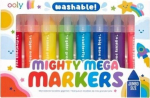 Ooly Mighty Mega Markerid, 8 tk, pestav, kolmnurkse otsaga