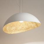 Ripplamp Solaris L, valge/kuldne