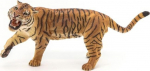 'Figurine Tigre rugissant - PAPO - LA VIE SAUVAGE - Marron - Mixte - Int&eacute;rieur' in Estonian is: 'Karjuv tiigri figuur - PAPO - METSIK ELU - Pruun - &Uuml;ksnes - Siseruumides'