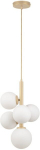 Sigma ripplamp Perla 5, kuldne/valge