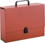 Pastellpunane A4 &uuml;mbris k&auml;epidemega