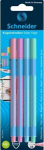 Pliiatsid Schneider Slider Edge Xb, 4 v&auml;rvi